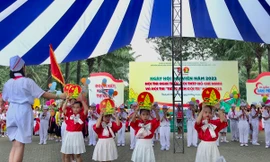 Tưng bừng ngày hội Đội viên