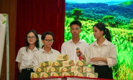 Trà thảo dược chăm sóc gan của nhóm bạn trẻ đoạt giải Nhất cuộc thi khởi nghiệp