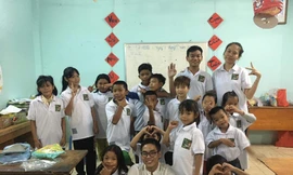 Lớp học tình thương của thầy giáo Trí