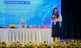 Robot AI tương tác trực tiếp trong Đại hội Hội Sinh viên trường ĐH Kinh tế - Luật (ĐHQG TP. HCM)