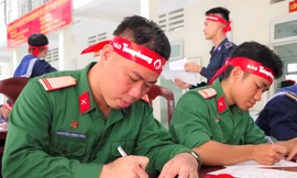 San sẻ giọt hồng ‘Chủ nhật Đỏ’ tại trường CĐ Kỹ thuật Hải quân