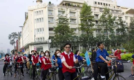 Thú vị hành trình xe đạp 'Thành phố tôi yêu'
