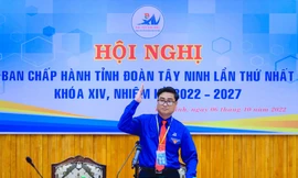 Anh Nguyễn Thanh Tùng tái đắc cử Bí thư Tỉnh Đoàn Tây Ninh
