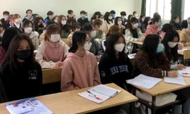 Rạng rỡ ngày đầu trở lại học trực tiếp