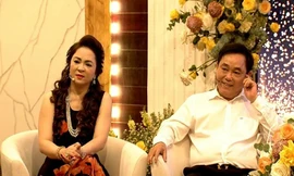 Bà Nguyễn Phương Hằng tại Cơ quan điều tra