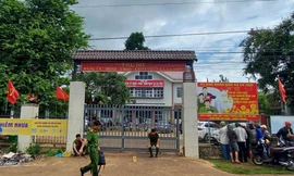 Truy thăng cấp bậc hàm đối với 4 cán bộ, chiến sĩ Công an xã hy sinh tại Đắk Lắk