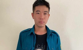 Đối tượng Lộc Văn Hoàn. (ảnh: Duy Chiến)
