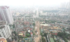 Cảnh ngổn ngang trên dự án Vành đai 2,5 đoạn Đầm Hồng – Quốc lộ 1A