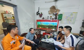 Lực lượng chức năng làm việc với đơn vị quản lý ô đất C4