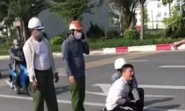 Hỗ trợ người dân bắt cướp bằng cách gọi điện thoại ? (ảnh chụp màn hình)