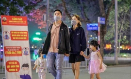 Theo tìm hiểu của Tiền Phong, quận Hoàn Kiếm đang xem xét, đề xuất thành phố cho phép mở lại không gian phố đi bộ trong thời gian tới. Ảnh: PV