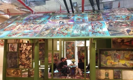 Không gian triển lãm “Phù thế”