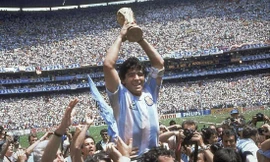 Maradona bước lên đỉnh vinh quang trong màu áo Argentina tại Mexico 86