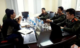 Phó Tổng biên tập Lê Minh Toản và phóng viên Dương Hưng làm việc với Công an tỉnh Bắc Ninh về vụ việc