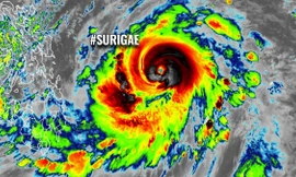 Siêu bão Surigae khiến mùa mưa Nam bộ đến sớm