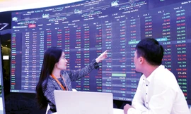 24 năm phát triển, thị trường chứng khoán đạt vốn hóa 300 tỷ USD. Ảnh: Minh Dũng