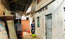 Khu nhà trọ của thương hồ chợ nổi Cái Răng