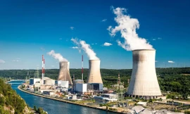 Mô hình Nhà máy điện hạt nhân. Ảnh: PV