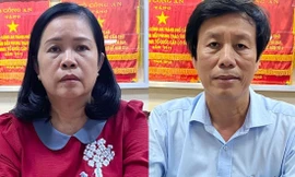 Bà Bùi Thị Lệ Phi và ông Cao Minh Chu. Ảnh: Công an cung cấp