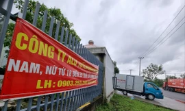 Trong bối cảnh khó khăn chung, các doanh nghiệp tuyển dụng là tín hiệu vui cho công nhân, người lao động. Ảnh: Thanh Trần