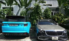 Siêu xe tiền tỷ trong đường dây đánh bạc 1,1 tỷ Euro Ảnh: Thanh Hà