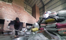 Dự án CCNLN Mẫn Xá được phân lô cho thuê đắt đỏ nhưng tình trạng ô nhiễm môi trường vẫn tái diễn. Ảnh: Viết Hà