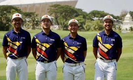 Đội tuyển golf Việt Nam được kỳ vọng giành HCV nội dung đồng đội