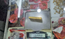 Vàng “cục” 15 lượng có giá 1 tỷ đồng