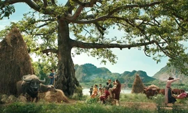 Khung cảnh làng quê cổ tích trong Trạng Tí