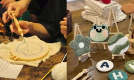 “Đi học’’ thêu len, nặn đất sét: Làm quà handmade tặng bạn thân, tặng crush siêu xinh