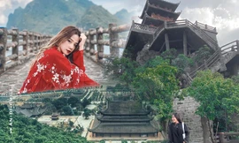 Du Xuân đầu năm tại ngôi chùa lớn nhất Việt Nam, phong cảnh yên bình và đẹp như một thước phim điện ảnh