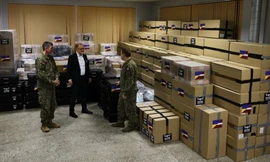 Ukraine nhận hơn 1.000 máy bay không người lái từ Latvia