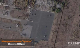 Hình ảnh vệ tinh tiết lộ thiệt hại ở sân bay Luhansk sau cuộc tấn công bằng tên lửa ATACMS 