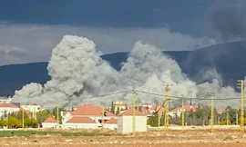 Israel tấn công đường hầm của lực lượng Hezbollah gần biên giới Li-băng và Syria