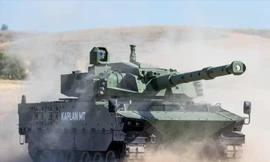 Xe tăng KAPLAN MT trình làng tại triển lãm IndoDefence 2022