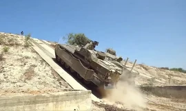 Israel trình làng xe bọc thép chở quân Namer 1500 thế hệ mới