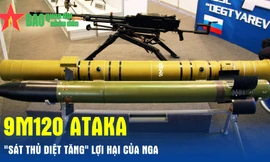 9M120 Ataka - ‘Sát thủ diệt tăng’ lợi hại của Nga 