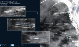 Ảnh vệ tinh tiết lộ Nga triển khai hàng loạt tàu ngầm, cách biên giới NATO chỉ 60 km