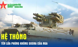 Hệ thống tên lửa phòng không Sosna của Nga 