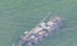 Pháo tự hành Malva của Nga lần đầu xuất hiện trên chiến trường