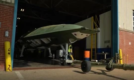 Lộ hình ảnh đầu tiên về máy bay tiếp dầu không người lái MQ-25 Stingray 
