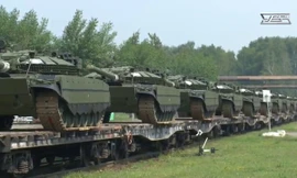 Quân đội Nga nhận lô xe tăng nâng cấp trong bối cảnh xung đột với Ukraine kéo dài