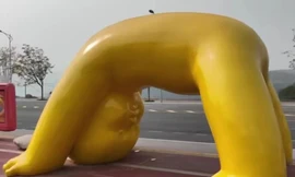 Trạm xe bus 'độc lạ' ở Trùng Khánh, Trung Quốc 