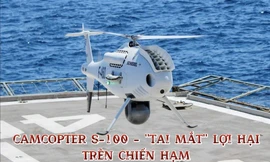 Camcopter S-100 - 'Tai mắt' lợi hại trên chiến hạm 