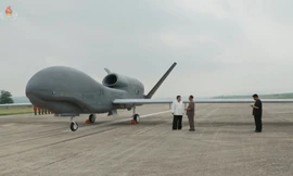 Máy bay không người lái Triều Tiên có nhiều nét tương đồng với Global Hawk của Mỹ