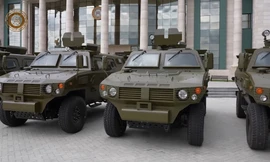 Chechnya khoe xe bọc thép Tiger