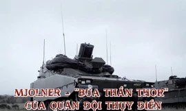 Mjolner – ‘Búa thần Thor’ của quân đội Thụy Điển