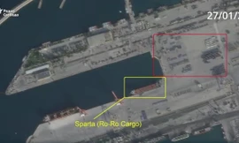 Ảnh vệ tinh tiết lộ việc Nga di dời hàng loạt thiết bị quân sự khỏi Syria