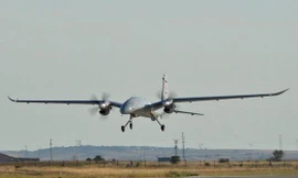 Máy bay không người lái Akinci của Thổ Nhĩ Kỳ xuất hiện trên bầu trời Syria