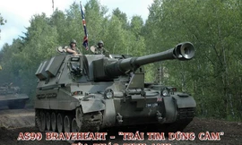 AS90 Braveheart – 'Trái tim dũng cảm' của pháo binh Anh